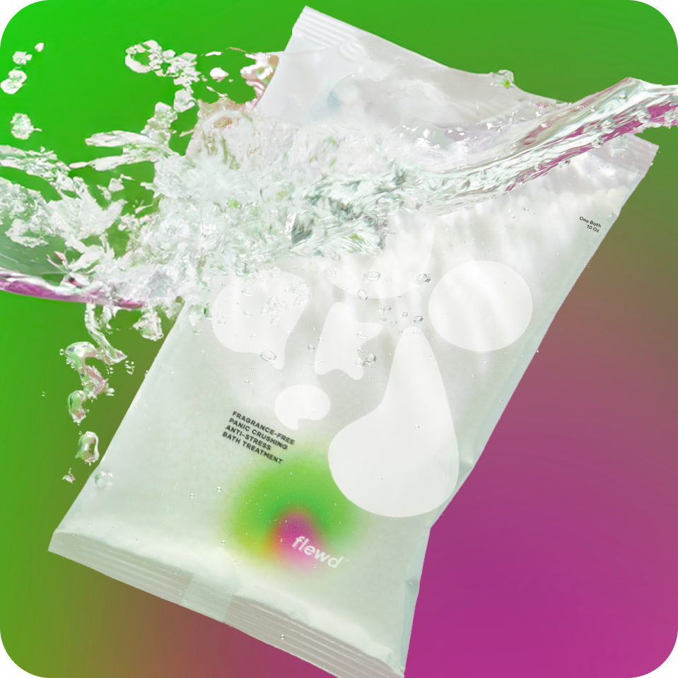 fragrance-free panic crushing anti-stress bath treatment