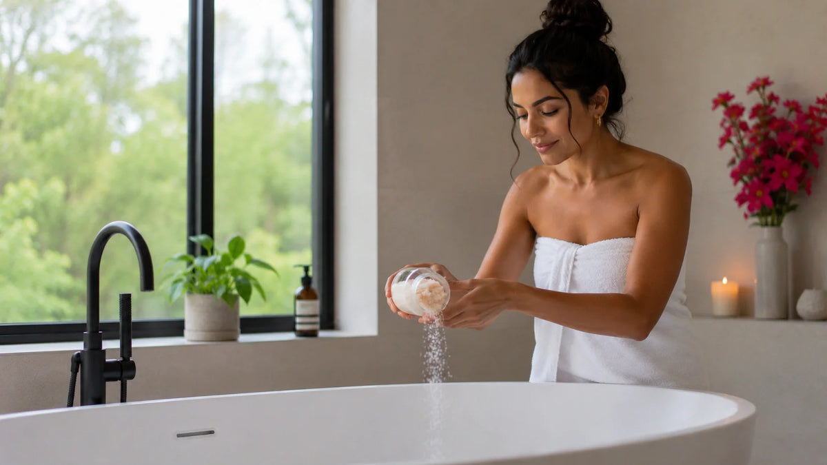 Hot Bath for Sore Neck Muscle Strain Sleeping Wrong