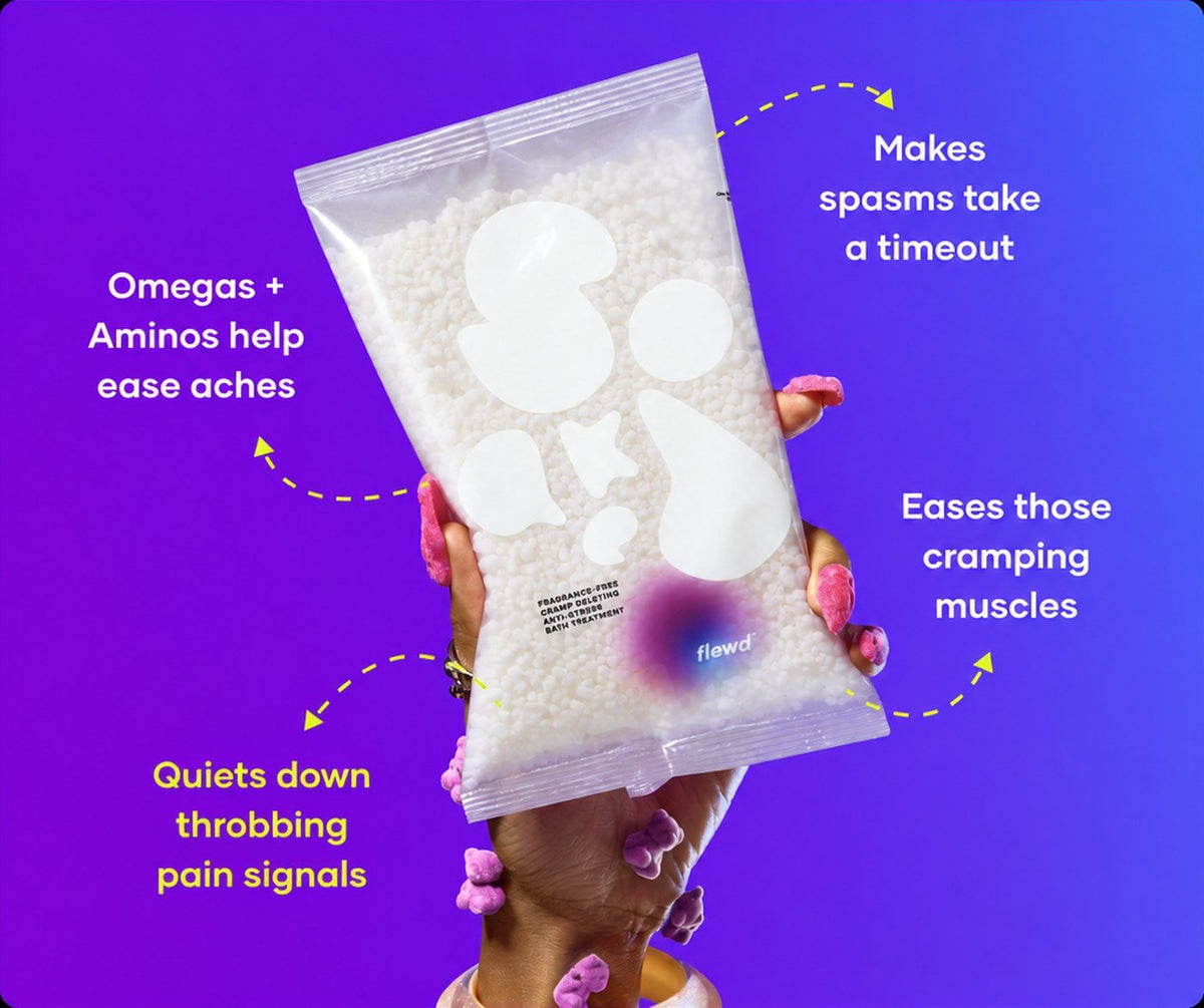 unscented cramp deleting soak